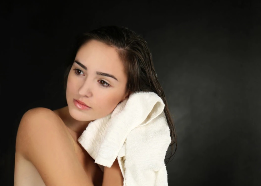 Dry Your Hair with a soft towel
