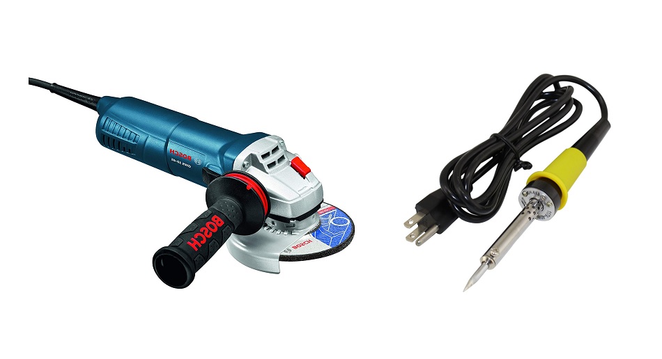 Difference Between Angle Grinder vs Soldering Iron