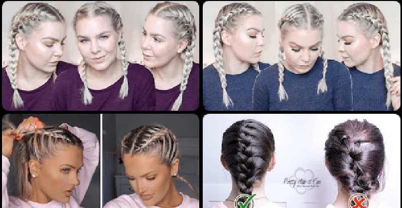How-To-Double-French-Braid-Your-Own-Hair
